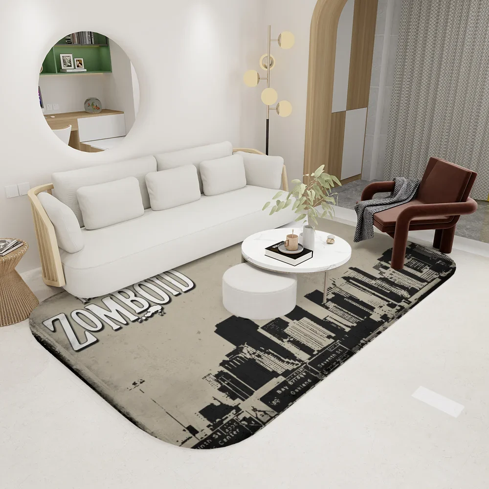 Project Zomboid Kitchen Mat Cheaper Anti-slip Modern Living Room Balcony Printed Modern Home Decor 6