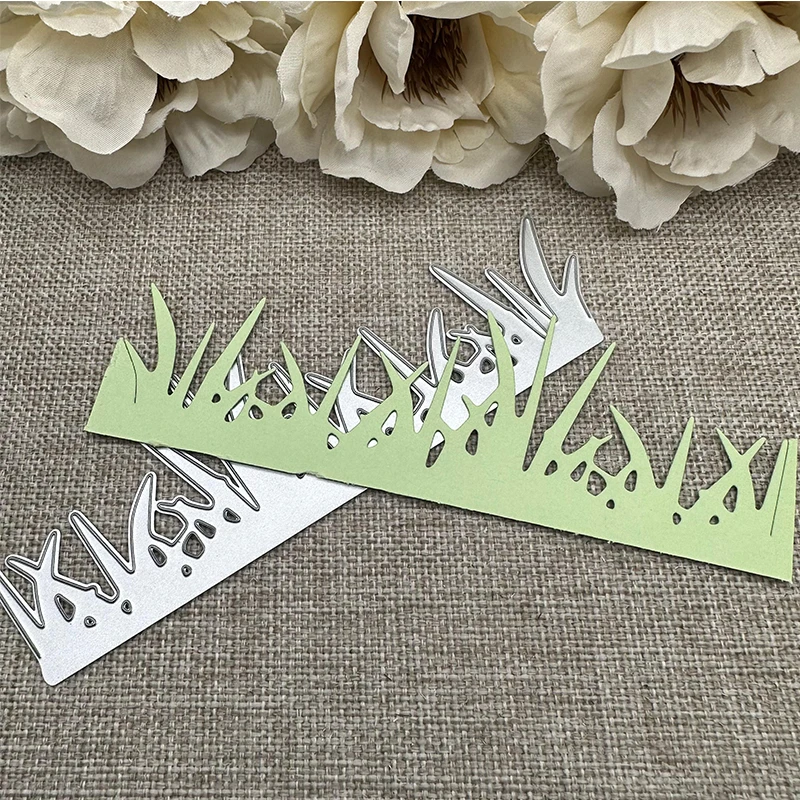 

Grass edge Metal Cutting Dies Stencils For DIY Scrapbooking Decorative Handcraft Die Cutting Template Mold