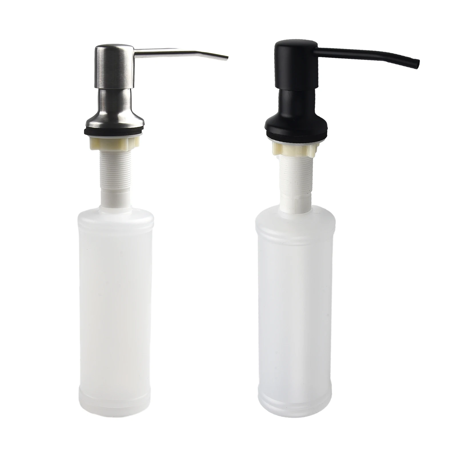 

350ml Kitchen Sink Liquid Soap Dispenser Pump Liquid Soap Bottle Sink Mount Hand Pressure Soap Dispenser Bathroom Accessories