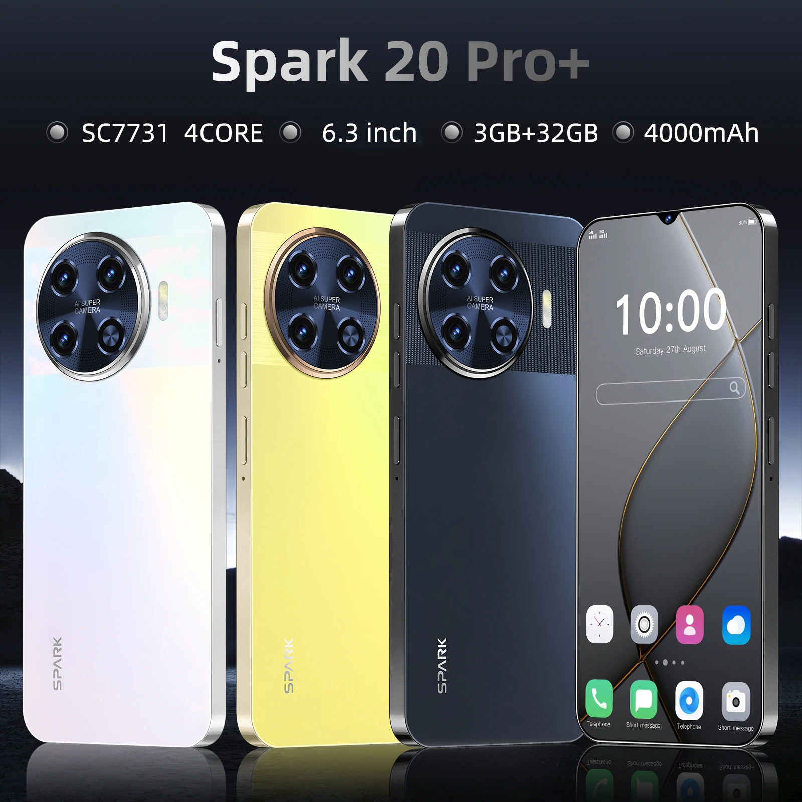 スマートフォン Spark20 Pro+ SPARK 20 Pro - TECNO Mobile
