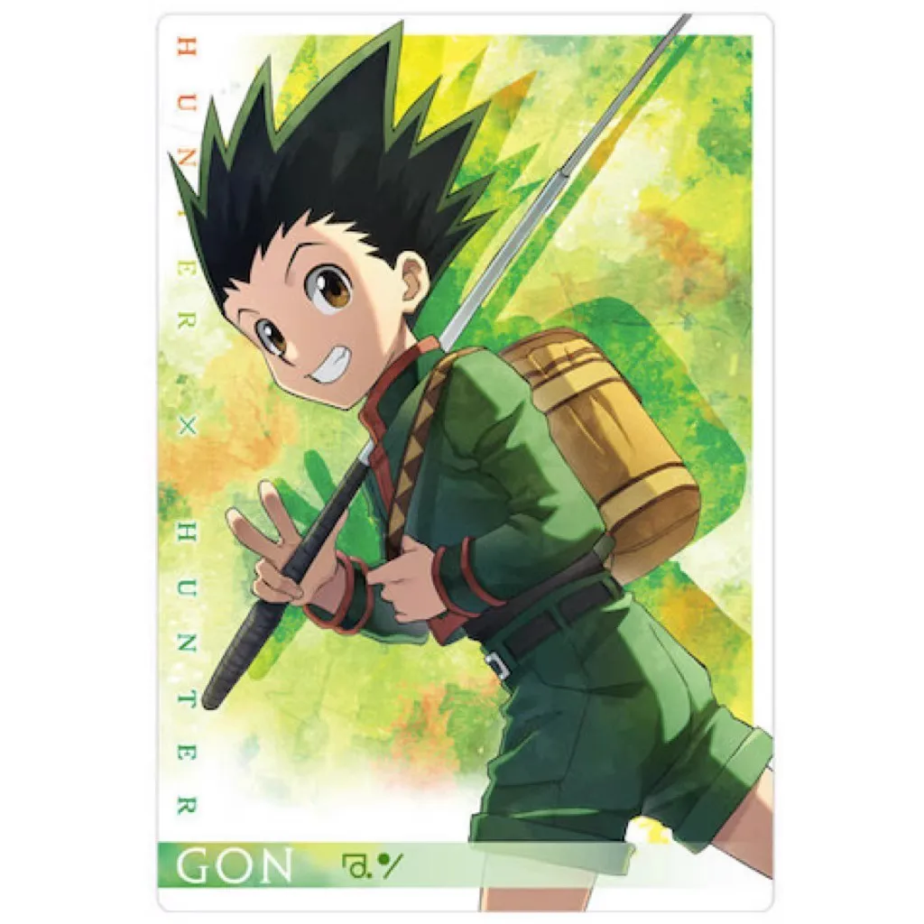 Anime Hunter Hunter CANDY TOY collection card GON FREECSS