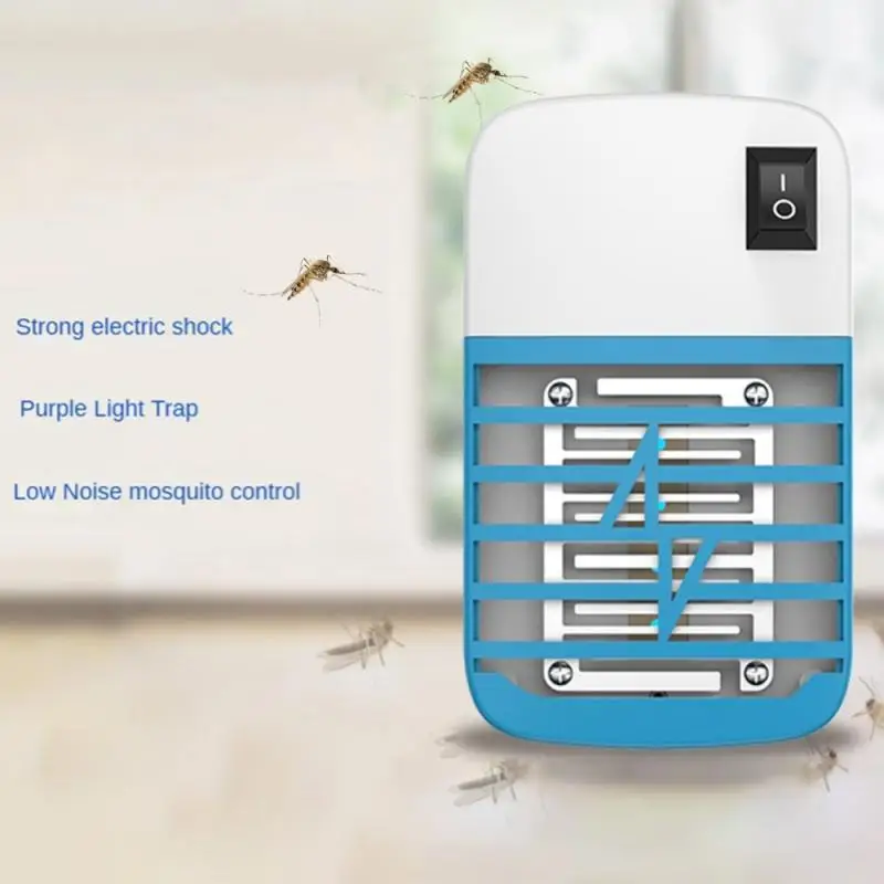 Mini Electric Mosquito Killer Lamp Repellente Per Parassiti Led Trap Bug Uv Light Zapper Per Anti Insetto Eco-Friendly Home New Smart