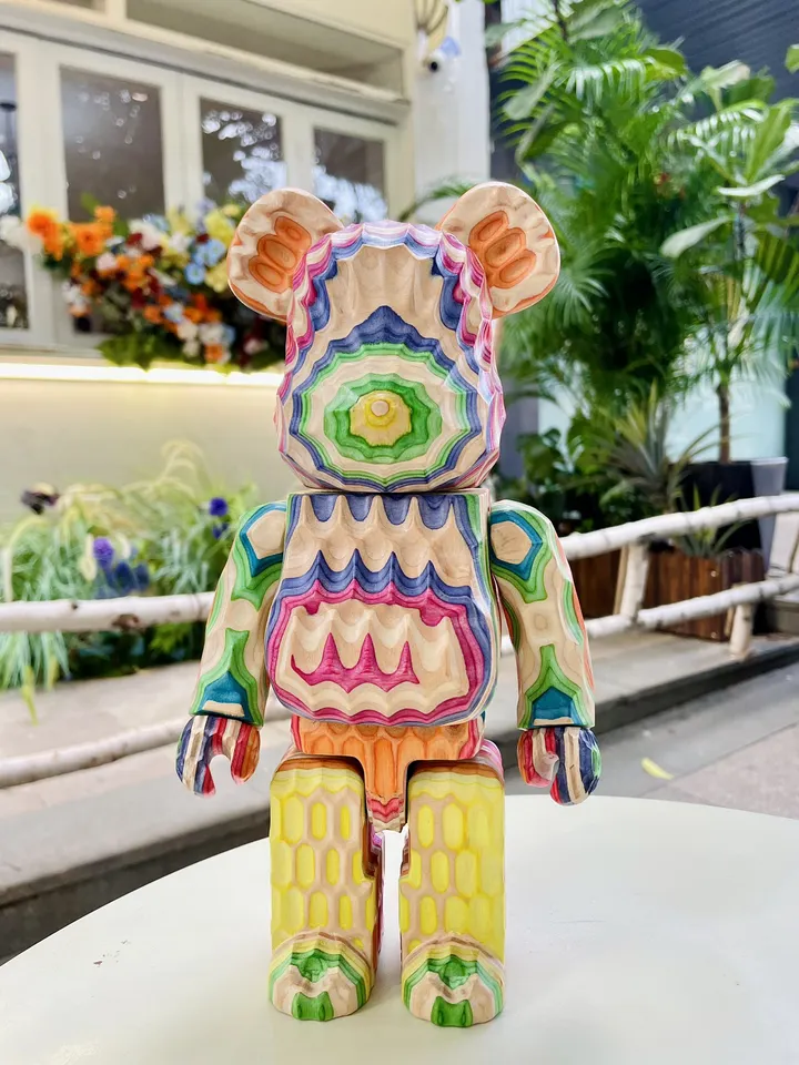 BE@RBRICK カリモク fragmentdesign HAROSHI Be@Rbrick カリモク Fragment Design Haroshi Vertical Bearbrick 400