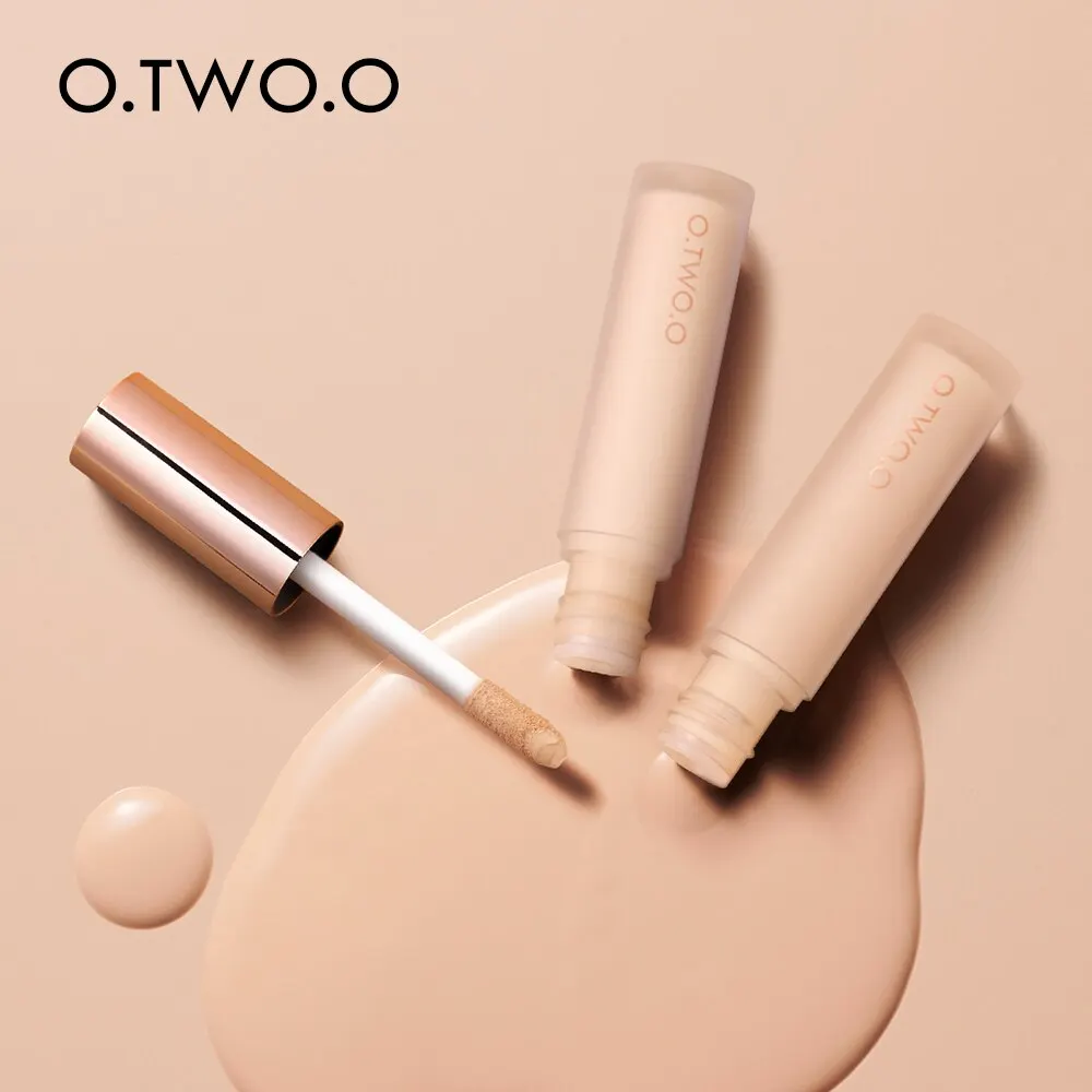 Face Concealer Makeup Matte Dark Circles Corrector Brighten Waterproof High Coverage Base