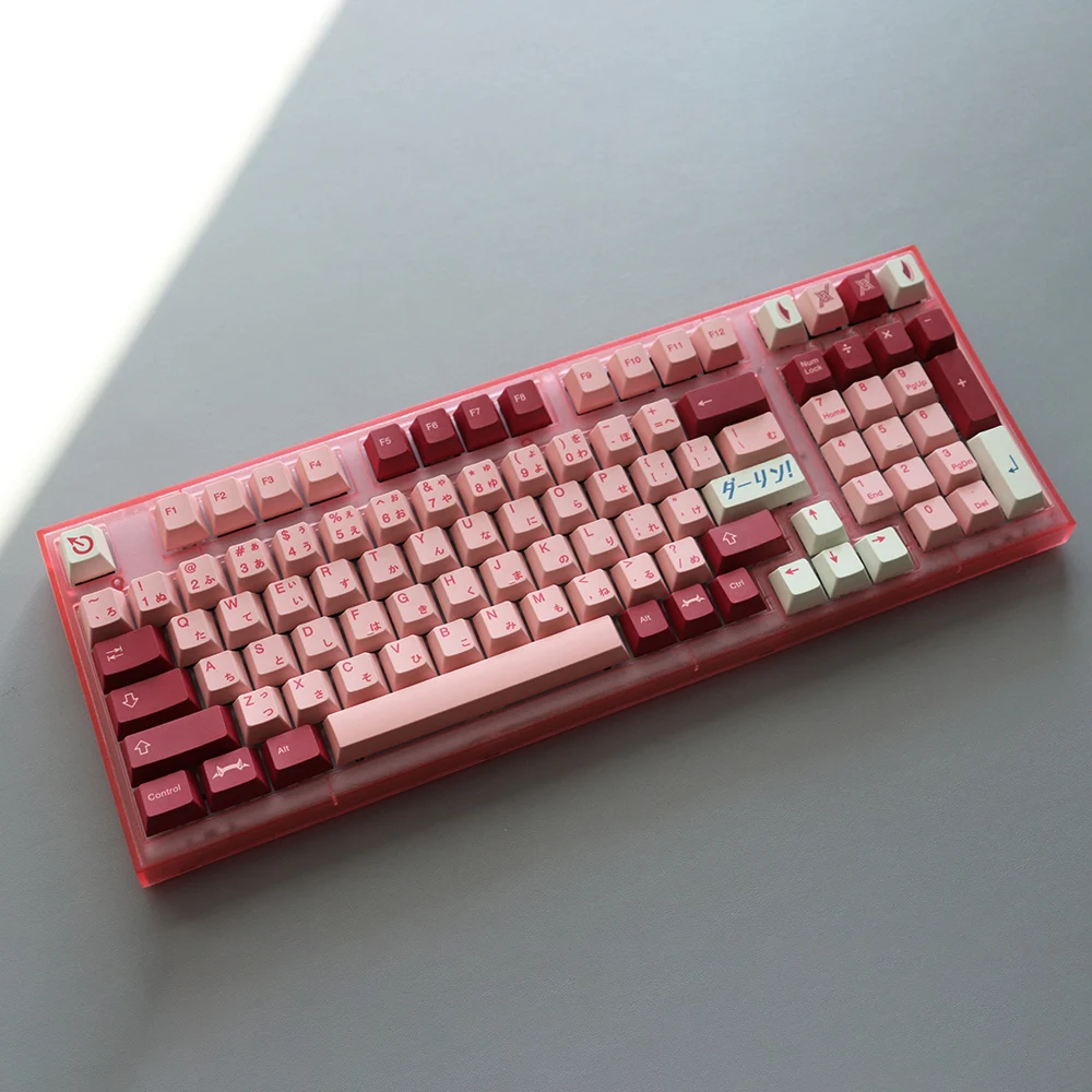eva striker bingsu pbt keycap cherry perfil