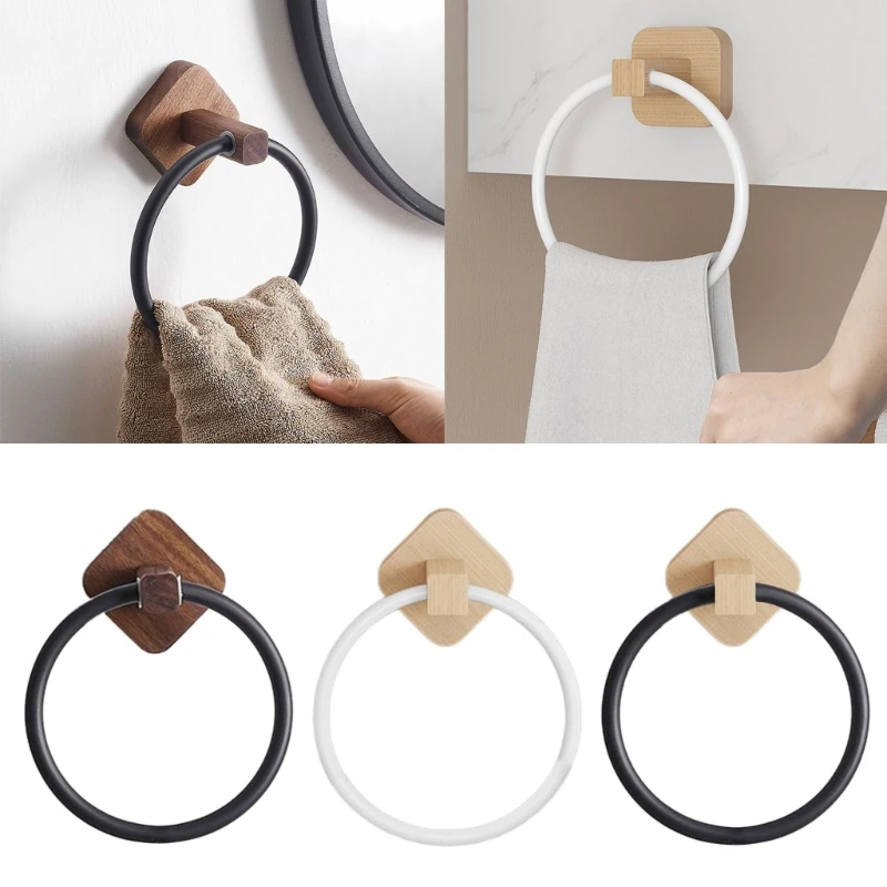 Toallero Para Toallas YUET Toallero De 60CM Negro Mate Soporte De Barra Para Toallas De Mano Soportes De Baño Para Baños Cocina Paños De Cocina Colgador Acero Inoxidable Soporte De Toallas Para