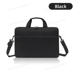 Business Laptop Shoulder Tote and Briefcase for Notebooks and Handbags (Black)