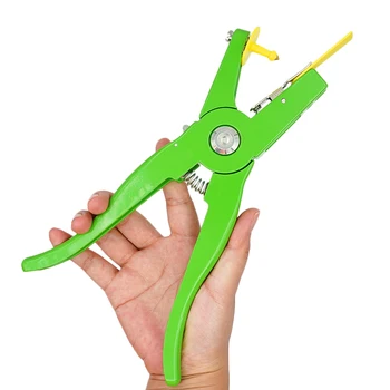 Livestock Sheep Marker Applicator Ear Tags for Goat Animals Identification Kit Ear Tagger with 2Pcs Pins Ear Tag Pliers 1
