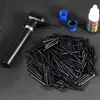 Tattoo Ink Mixer Tattoo Pigment Mixer Machine with 100Pcs Mixing Sticks Eyebrow Color Makeup Tattoo Ink Pigment Black 5