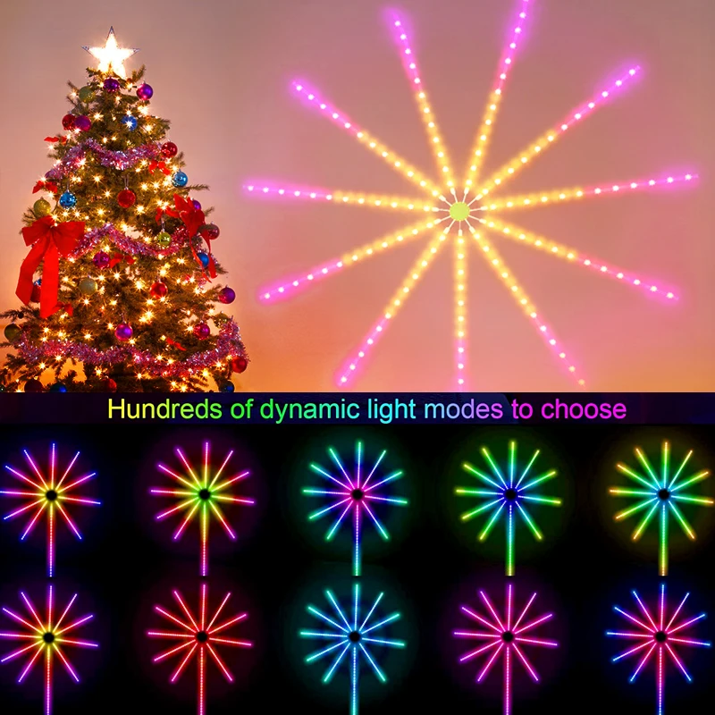 New LED Remote Control Christmas Fairy Tale Light String 200+ Mode Outdoor  Waterproof Christmas Tree Decoration Holiday Lighting - AliExpress