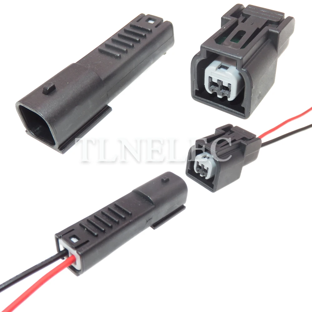 

2-контактная Автомобильная насадка, Электрический распылитель, электрический разъем с проводами, автомобильные Проводные розетки для Honda 6189-6904