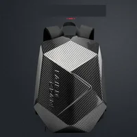 Motorcycle Rider Hard Shell Backpack Men Backpack  Oversized Easy Waterproof Riding Equipment Motorcycle Carbon Fiber Helmet Bag 1