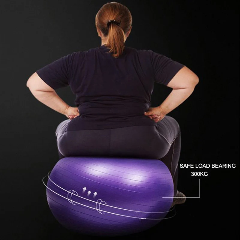 Big Size Balance Ball Thickened Explosion-Proof Yoga Exercise Equipment for Fitness Gym Pilates Workout Massage Sport