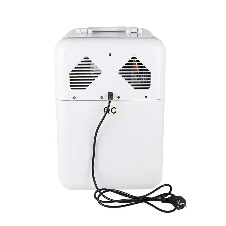 26L Double Door Dual Temperature Electronic Refrigerator 12V/220V Personal Thermoelectric Cooler/Warmer For Food, Home, Office