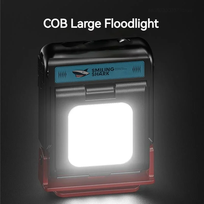 Smiling Shark TD0148 LED Headlamp, Hat Cap Clip Lights, Rechargeable Head Torch Headlight, For Camping Fishing, Night Working