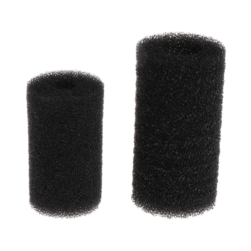 5 Pieces Pre-Filter Sponge Replacement Aquarium Filter Media Black Foam Rolls Fish for Tank Filter Covers Accessories