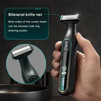 VGR rasoirs électriques hommes rasoir homme rasoir electrique Rasoir Professionnel Rasoir Portable Tondeuse à cheveux pour le corps IPX6 étanche Tondeuse à barbe Rechargeable Rasoir électrique pour hommes V-360 4