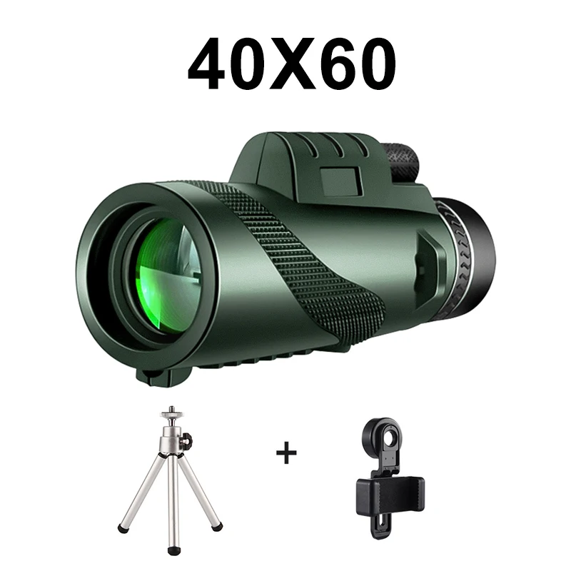 surface roughness gauge HD Mini 40X60 Professional Telescope Monocular Powerful Binoculars Long Range Waterproof Pocket Zoom Night for Hunting Tourism best ph tester Measurement & Analysis Tools