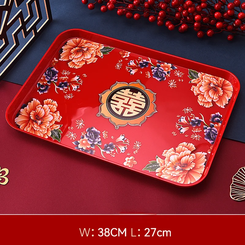 Tea Tray Tea Set Chinese Traditional Plastic Tea Tray Kitchen Storage