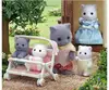 Sylvanian Families Persian Cat Family 4pcs Set Animal Toys Dolls Girl Gift New in Box 5455 4