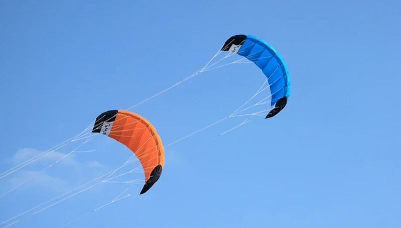 Free Shipping quad line power kites for adults kites inflatable show kites colorful flying giant professional kite paragliding 6