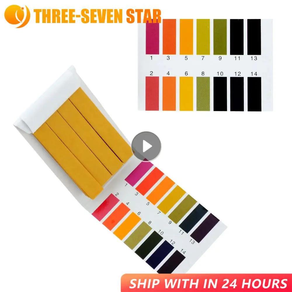 80 Strips/pack PH 1-14 Litmus Paper PH Tester Papers Universal Indicator Paper Test For Water Aquarium Home Tool Measurement portable ph test strips ph controller 1 14 test paper litmus test paper 80 strips pack for saliva urine water soil acidity test