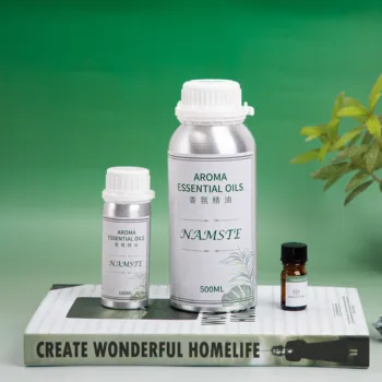 NAMSTE 신상 공기 청정기, 아로마 디퓨저 가습기, 스마트 기계, 향수 에센셜 오일, 500ml