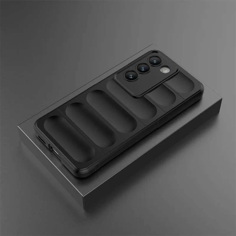 Custodia In Silicone Per Vivo V30 Lite 5G Con Cordino - Morbida Antiurto, Sottile, Ricarica Wireless