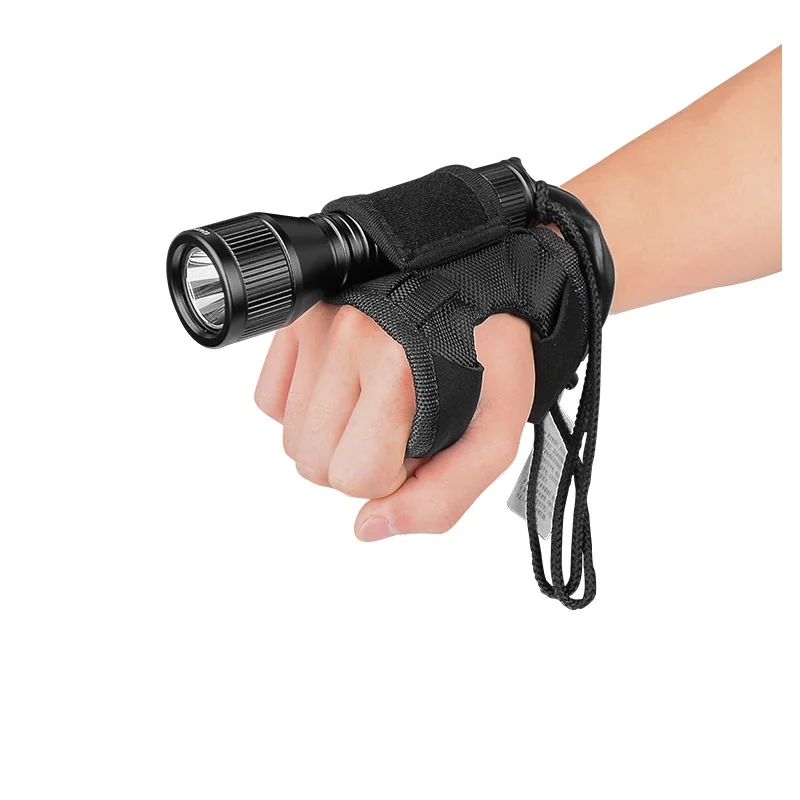 OrcaTorch D550, 미국 CREE XM-L2(U4) LED, 최대 1000 루멘 출력, 4 시간 이상 런타임, 테일 마그네틱 스위치 다이빙 조명