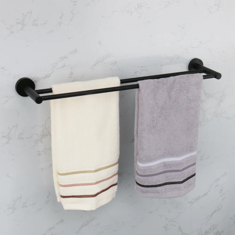 Bathroom Hardware 304 Stainless Steel Matte Black Towel Rack Toilet Paper Holder Soap Holder Towel Bar Toilet Accessories