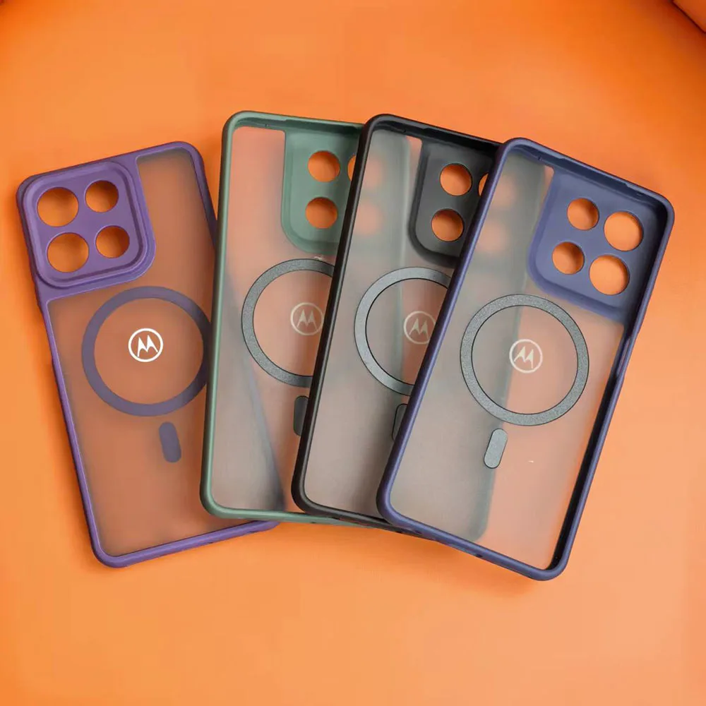 Matte Translucent Magnetic Wireless Charging Protective Case