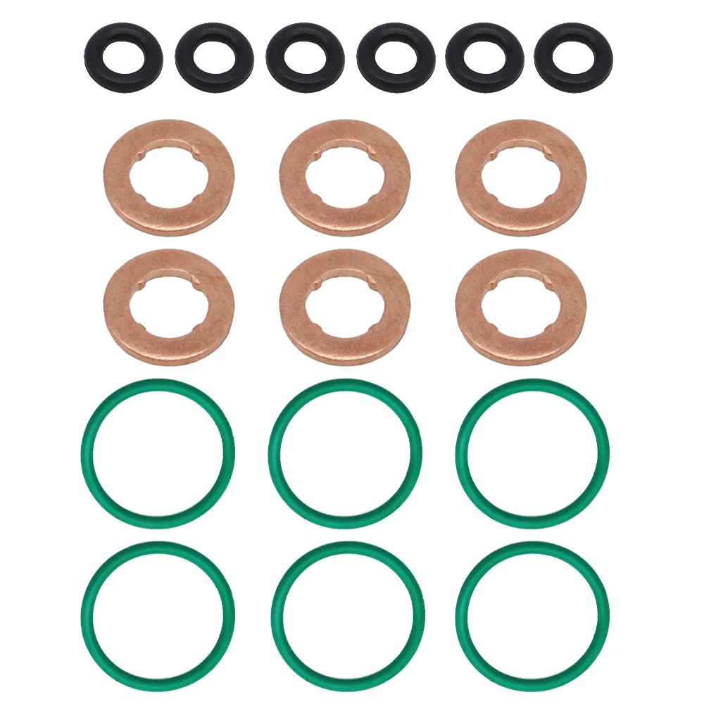 Set Ugello Iniettore Carburante Guarnizione In Rame Kit Guarnizioni O-Ring 059130119 059130519 Wht000884 03 L130277 Per Audi Vw Seat Skoda Volvo