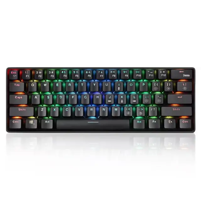 O SK61: Um Teclado Mecânico de Alto Desempenho para Gamers e Entusiastas 2 Teclado Mecânico SK61 61 Teclas