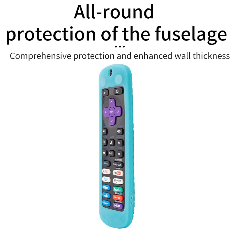 Silicone Case Protective Cover For Universal Multi-function TV Remote Control Cover Glowing In The Dark silicone remote case,silicone remote cover,silicone remote sleeve,remote controller cover,silicone case protector