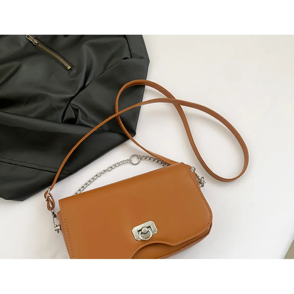 Bolso de hombro de color liso con diseño de axila coreana, sencillo y moderno, con diseño diagonal, para mujer, novedad de verano de 2024_voghion.com