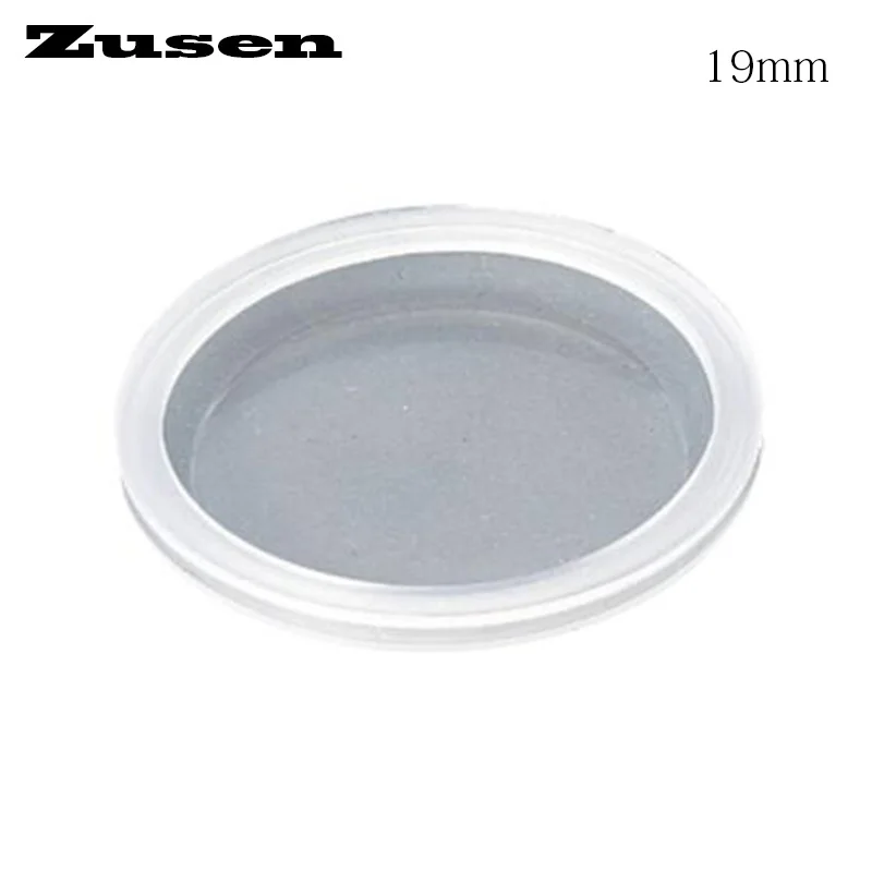 Zusen 12/16/19/22mm 10 pces interruptor de botão de metal tampa impermeável, capa de couro de silicone, capa de poeira, anel circular, mater macio ip67