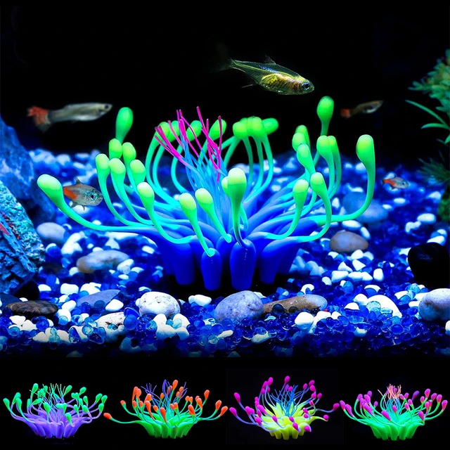 Silicone Aquarium Decoration Accessories  Aquarium Artificial Coral Plant  Silicone - Decorations & Ornaments - Aliexpress