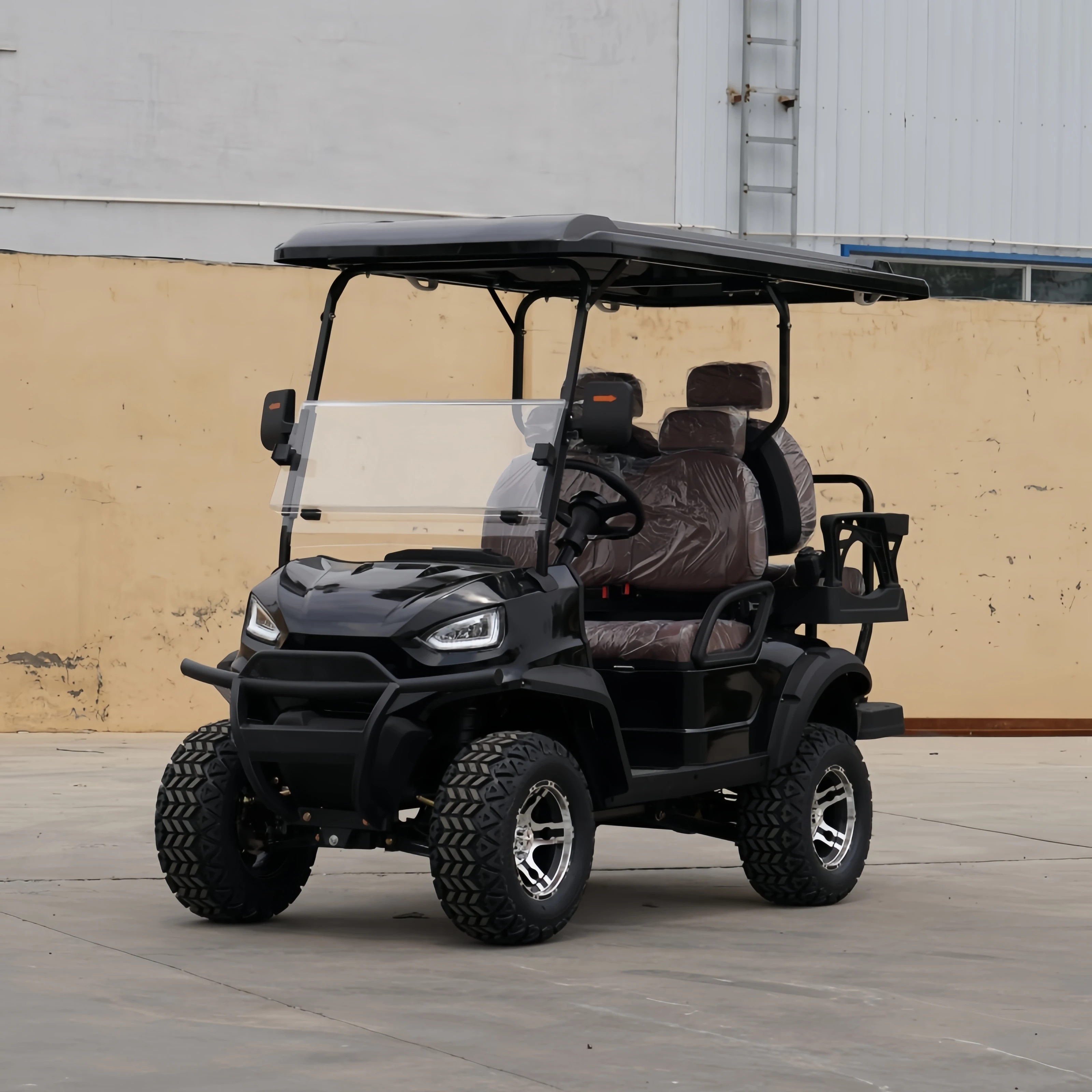 Electric Golf Cart Six Passengers High Quality Golf Buggy Motor Acid Battery Electric sightseeing car golf cart