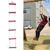 Kids Rope Ladder, Outdoor Plastic Rungs PE Rope Ladder For Boys Kids, Climbing Ladder Toy Exercise Equipment 3