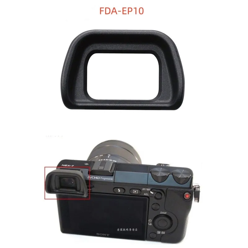 Description Picture 2 of item1/2pcs EP10 Viewfinder Rubber Eye Cup Eyepiece Eyecup for A6300 A6000 NEX 6 7 FDA-EV1S DSLR Camera Kits Accessories