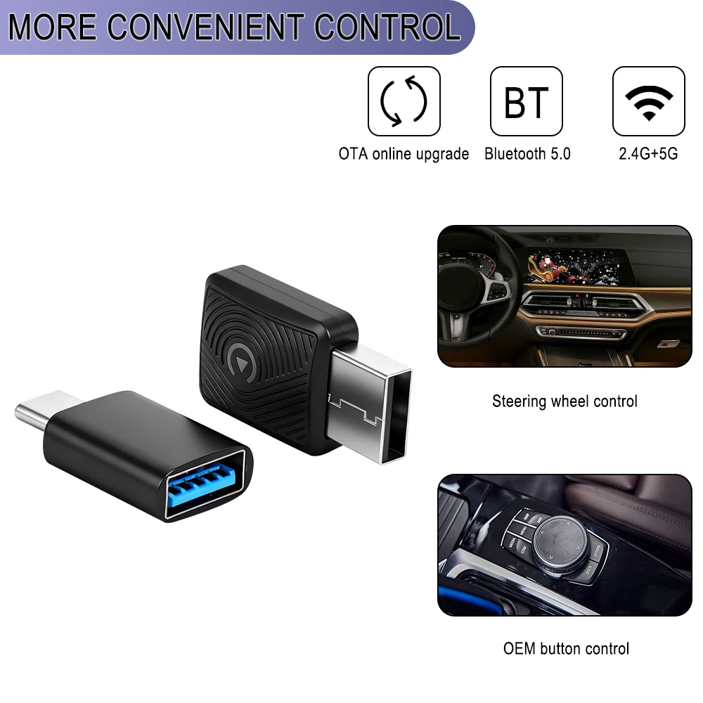 Wireless Upgrade for Factory Wired CarPlay