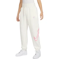 Nike officiel authentique nouveau pantalon de sport en tricot ample taille haute pour femmes FZ6558-133 5
