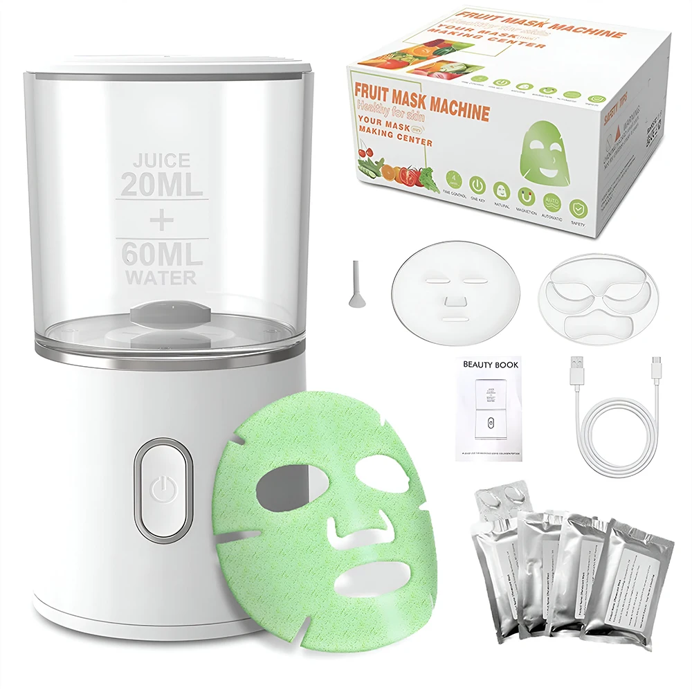 DIY Face Mask Maker Smart Mask Facial Beauty Device Electric Automatic Fruit Natural Vegetable Collagen Machine