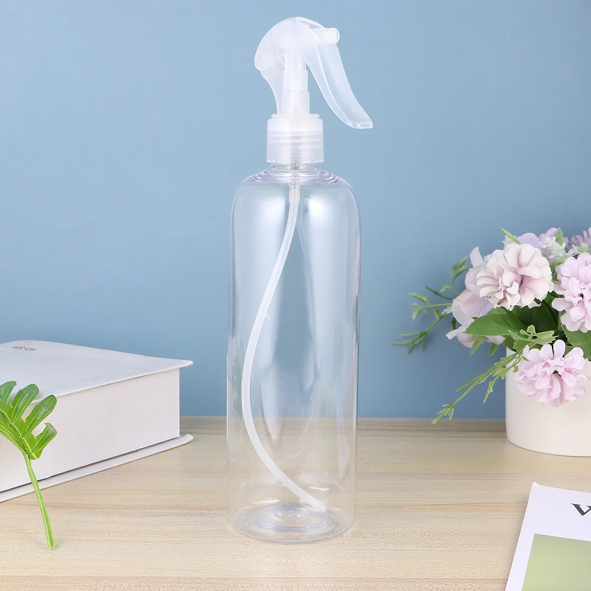 

3pcs 500ml Empty Spray Bottles Multifunctional Press Trigger Fine Mist Water Sprayer Large Capability Watering Container for (