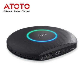ATOTO Car AI Box Ring Kit Sistema Android intelligente Wireless Apple Carplay Android Auto Screen Autoradio Stereo Riproduzione multimediale CB6