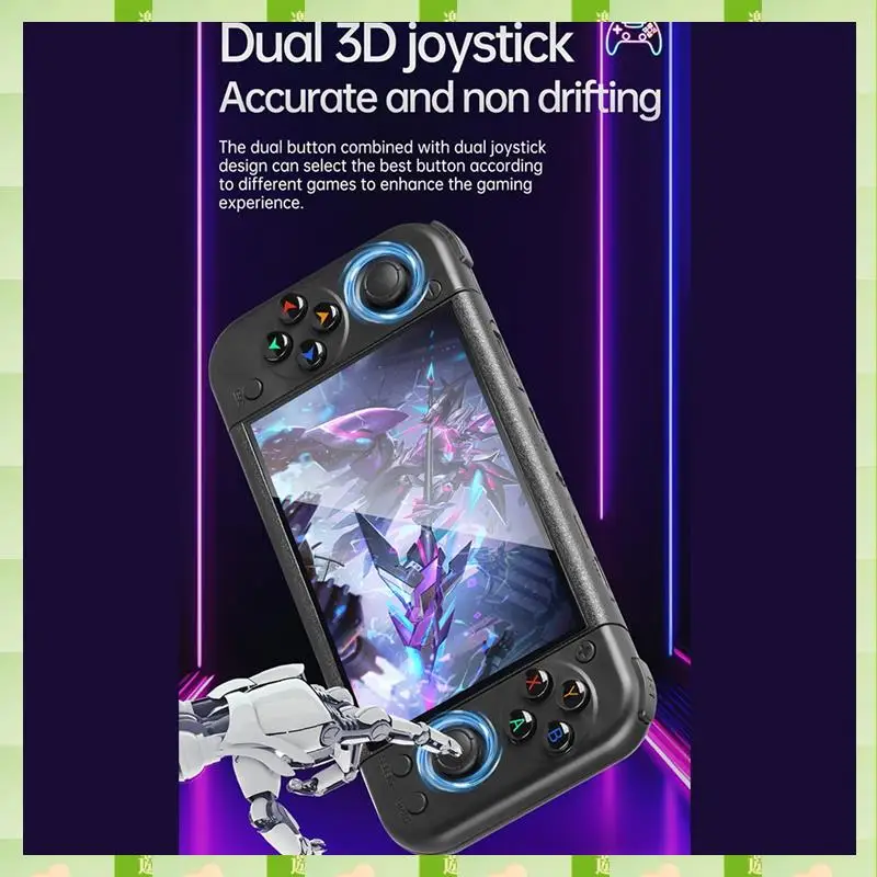RG50XX Handheld Retro Game Console 5Inch Display 64G 20000+Video Games LINUX 3D Joystick For GBC GBA PSP 19+Simulator