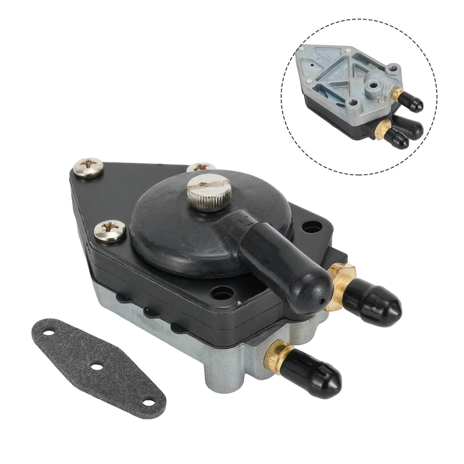 

Outboard Motor Fuel Pump Kits 385784 75-100hp Accessories Parts Pumps With 3 Nipple 395712 398385 High Quality