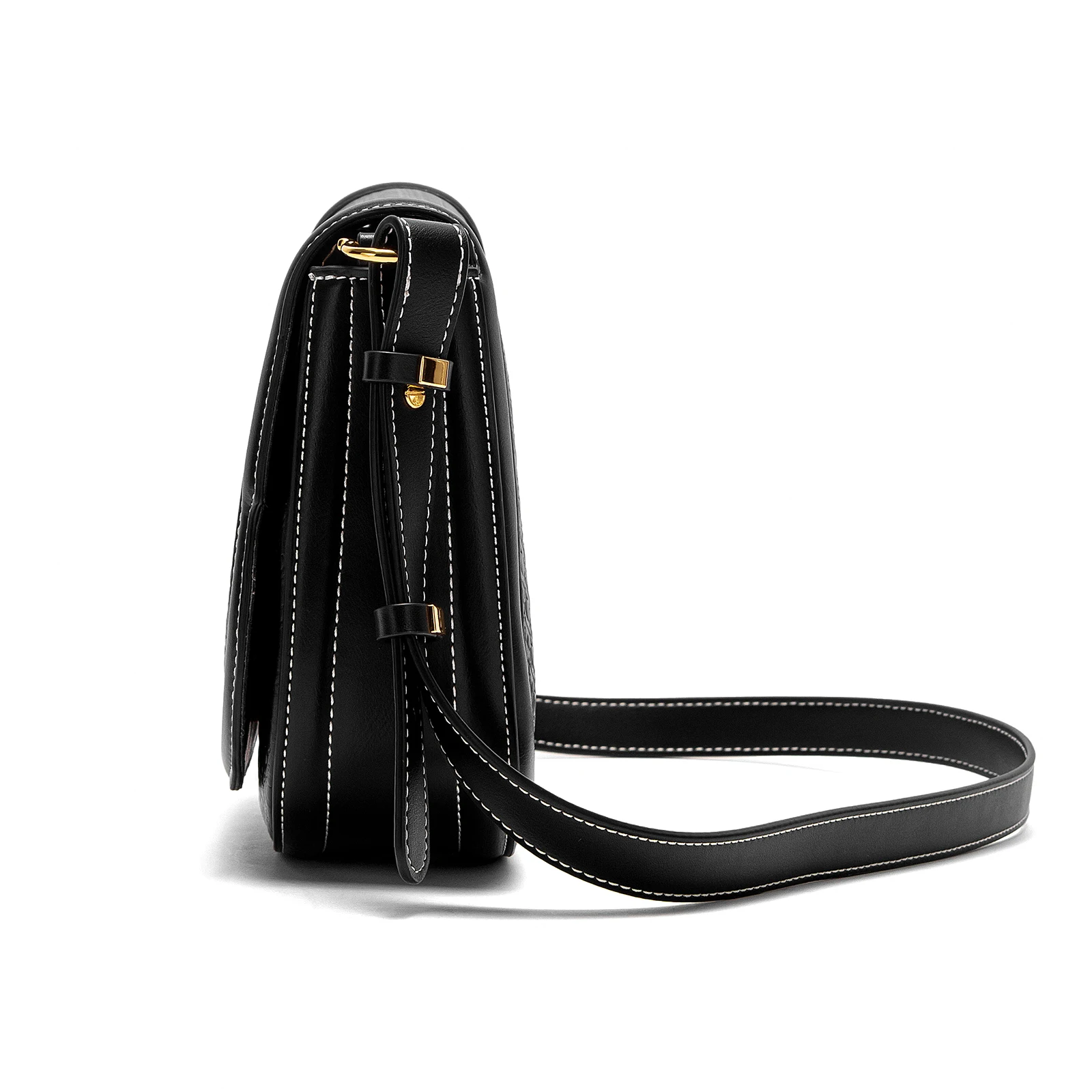 حقيبة نسائية للكتف من CHCH، بتصميم مربع صغير منقوش...