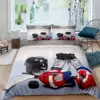Ice Hockey Duvet Cover Set Boys Puck King Size Sports Games Theme Bedding Set For Kids Youth Adult Men Winter Match Quilt Cover 1