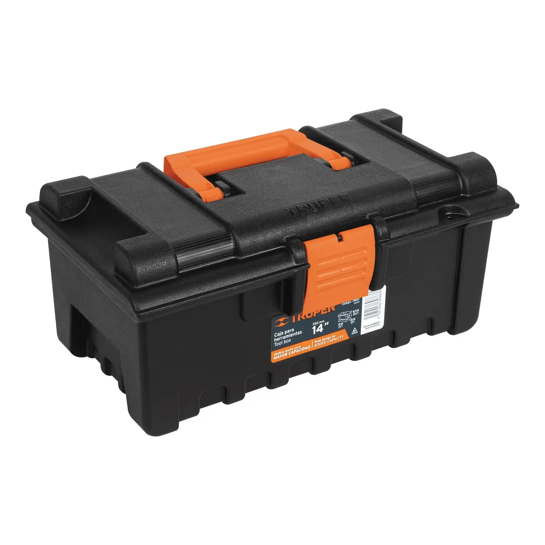 Caja para herramienta de 14' sin compartimentos, TRUPER 19854